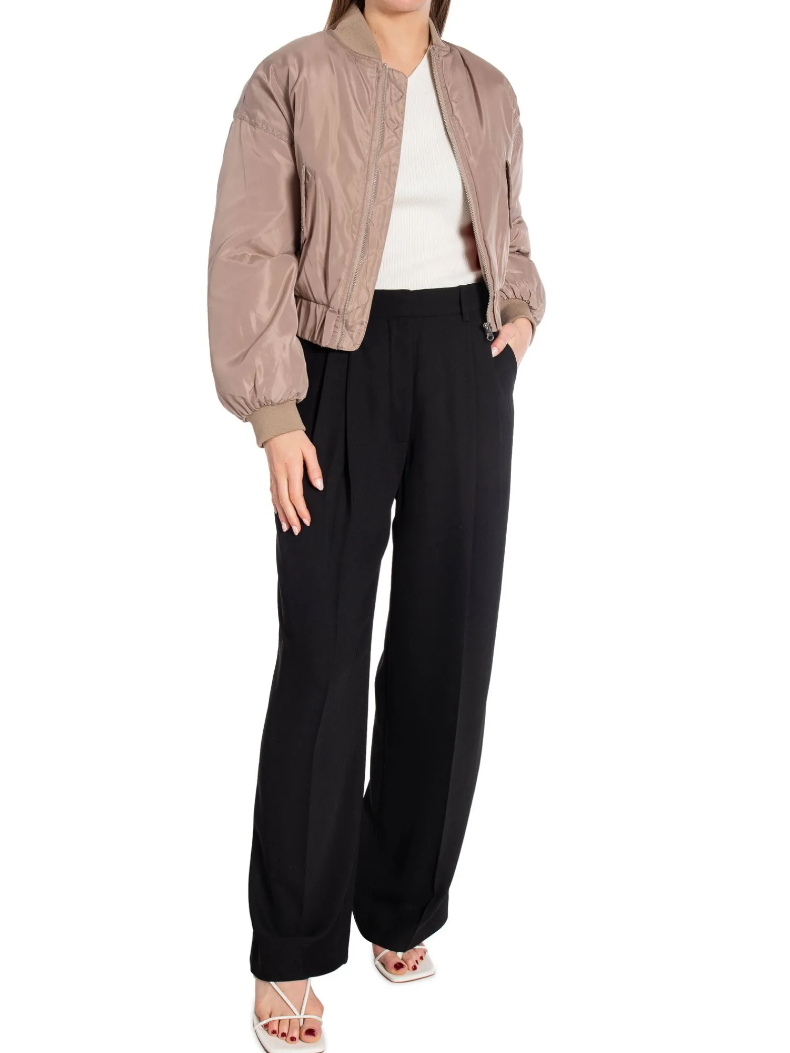 Neo Noir Jacka Bomber Nadja Light Taupe^ Jackor & Kappor