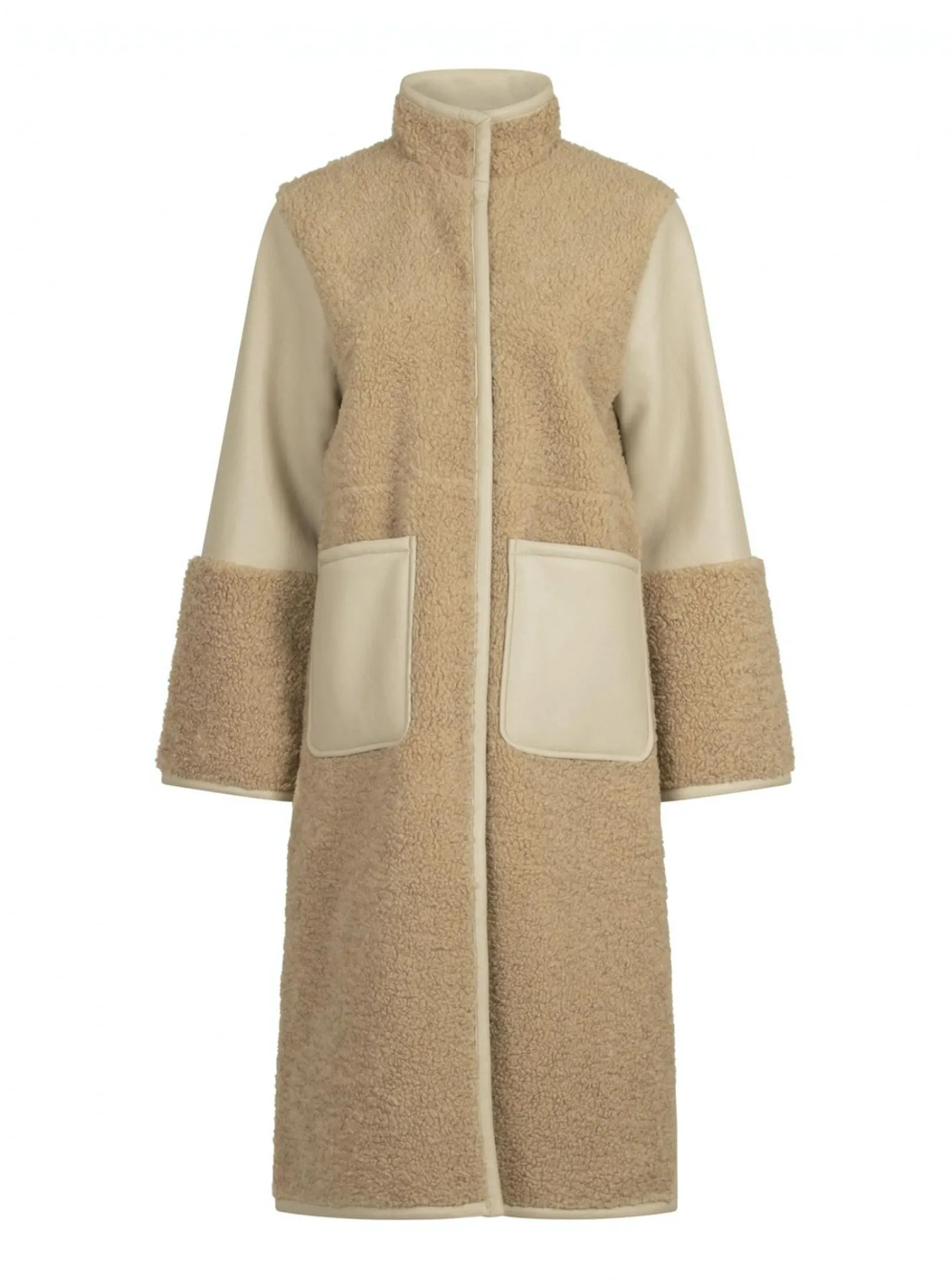 Neo Noir Kappa Sakura Teddy Light Taupe^ Jackor & Kappor