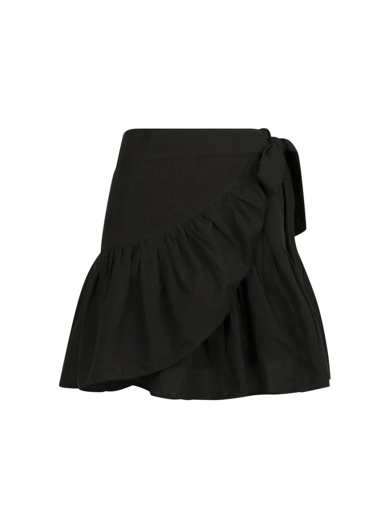 Neo Noir Kjol Abena Linen Black^ Kjolar