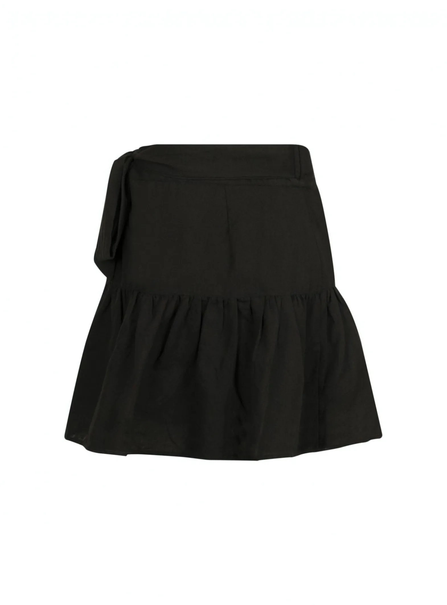 Neo Noir Kjol Abena Linen Black^ Kjolar