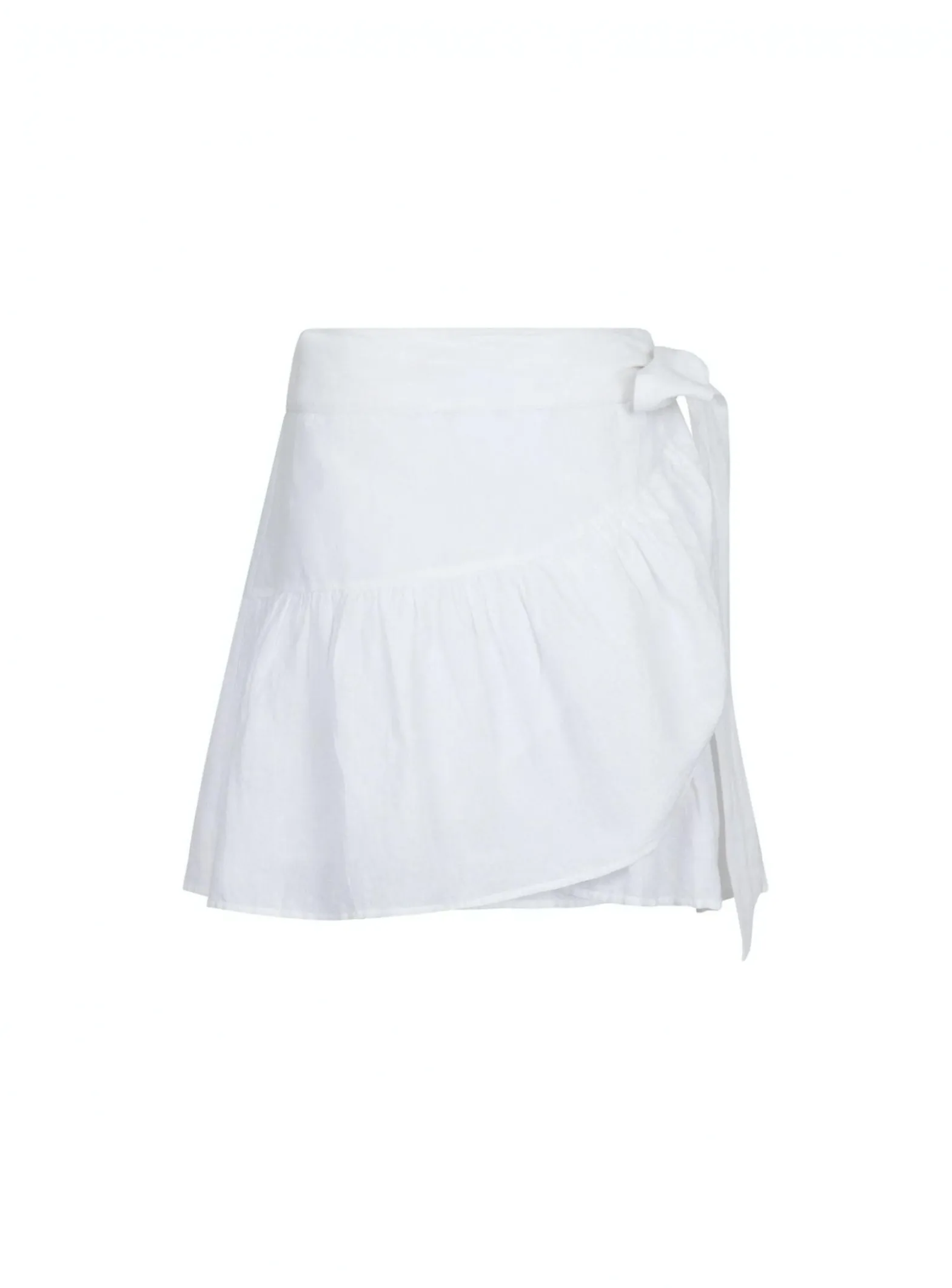 Neo Noir Kjol Abena Linen White^ Kjolar
