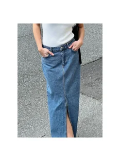 Neo Noir Kjol Frankie D Vintage Blue^ Kjolar