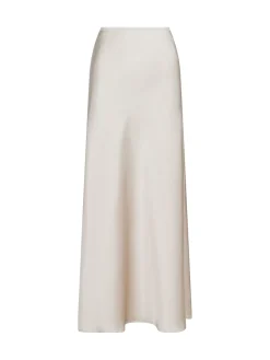Neo Noir Kjol Vicky Heavy Sateen Champange^ Kjolar