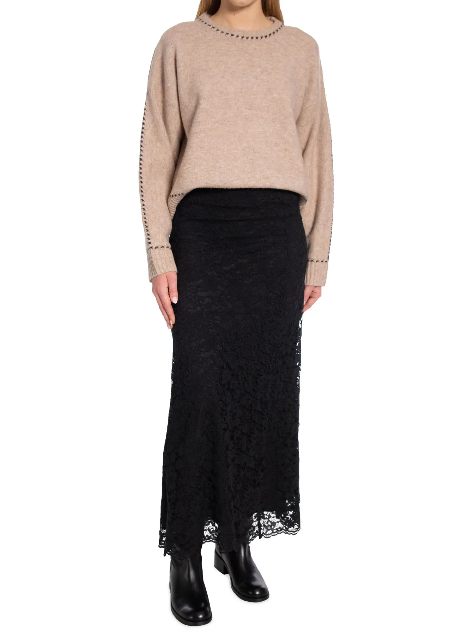 Neo Noir Kjol Vicky Lace^ Kjolar