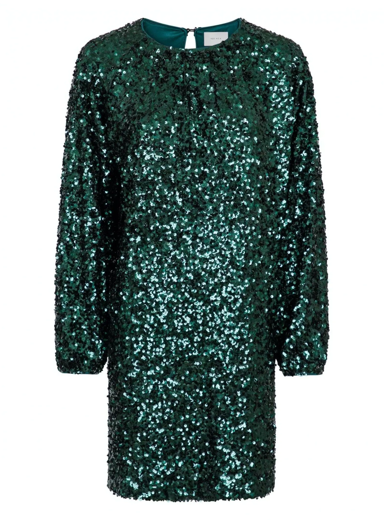 Neo Noir Klanning Ezra Fall Sequins Dark Green^ Klänningar