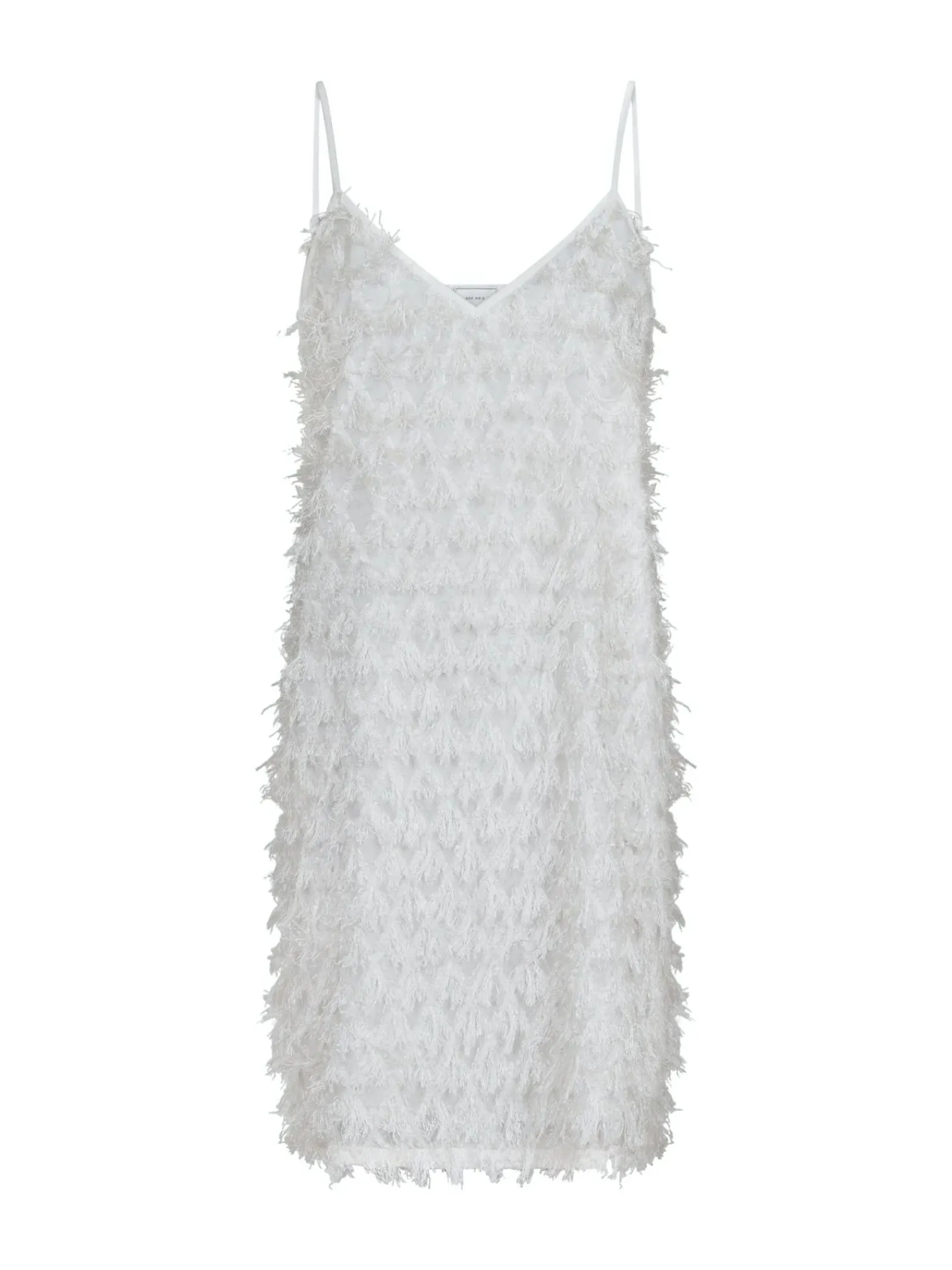 Neo Noir Klanning Lilja Fringe Off White^ Klänningar