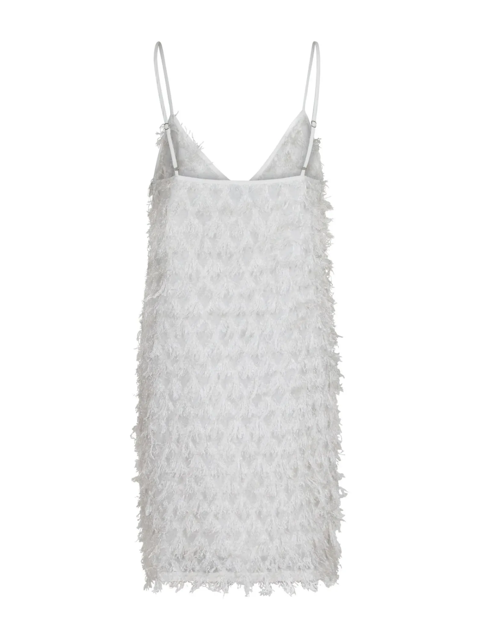 Neo Noir Klanning Lilja Fringe Off White^ Klänningar
