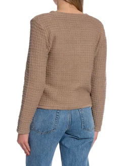 Neo Noir Kofta Limone Knit Taupe^ Jackor & Kappor
