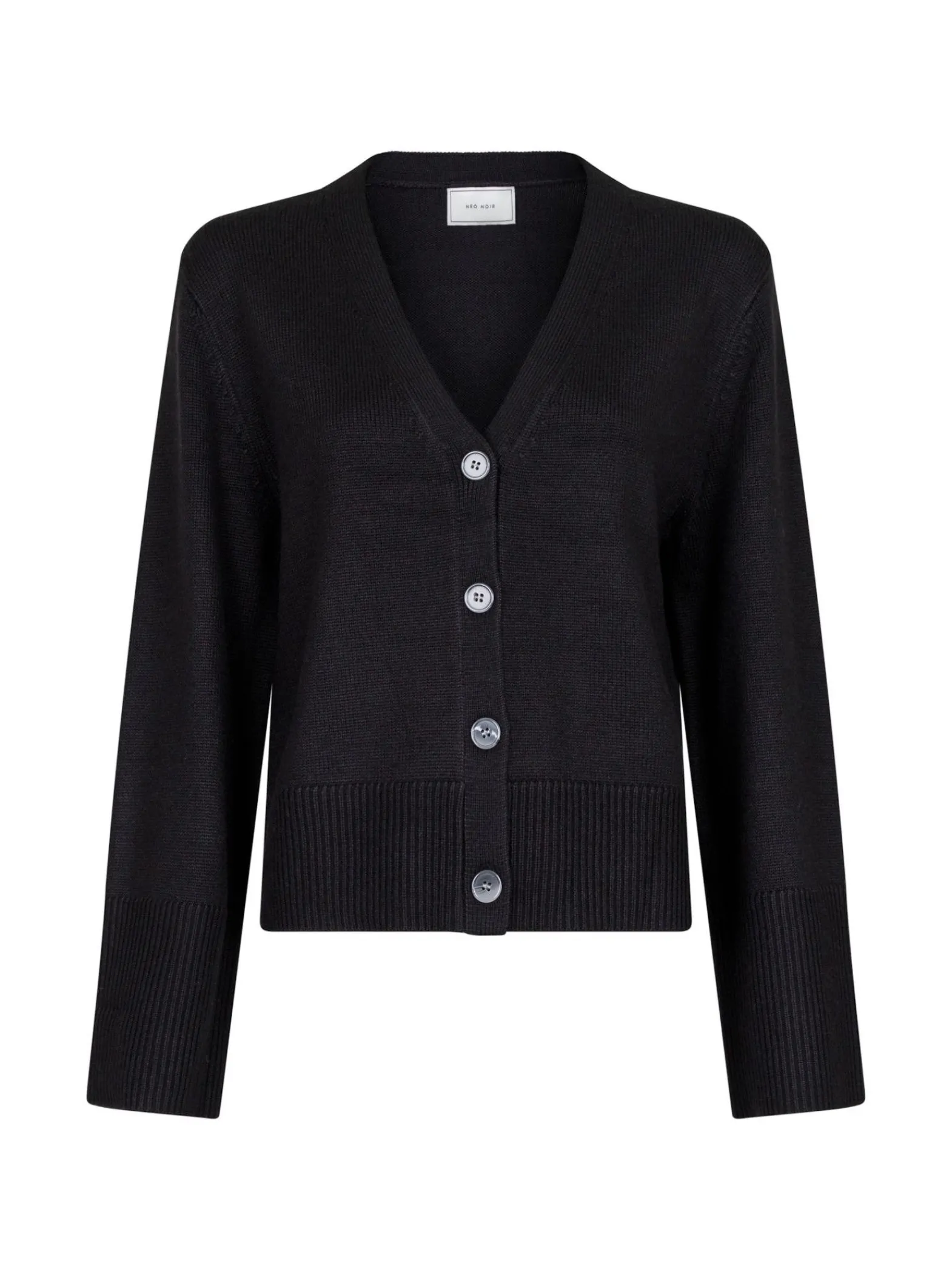 Neo Noir Kofta Lotta Knit Black^ Tröjor & Koftor