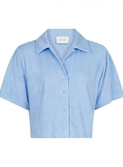Neo Noir Skjorta Tommy Terry Light Blue^ Skjortor