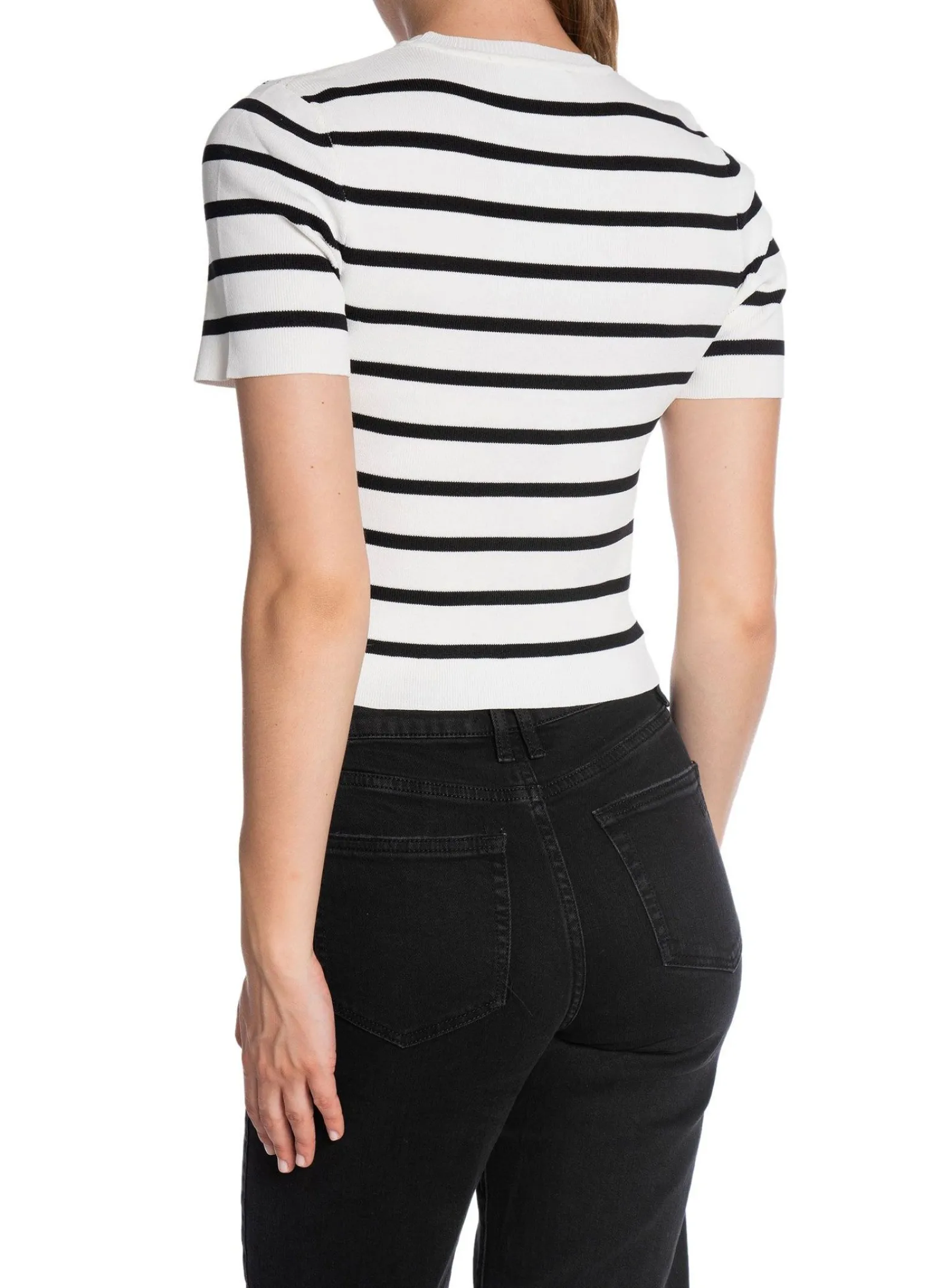 Neo Noir Topp Leah Stripe Off White^ Toppar