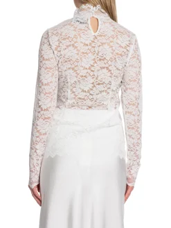 Neo Noir Topp Liza Laceflower White^ Toppar