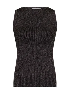 Neo Noir Topp Talia Glitter Knit Black^ Toppar