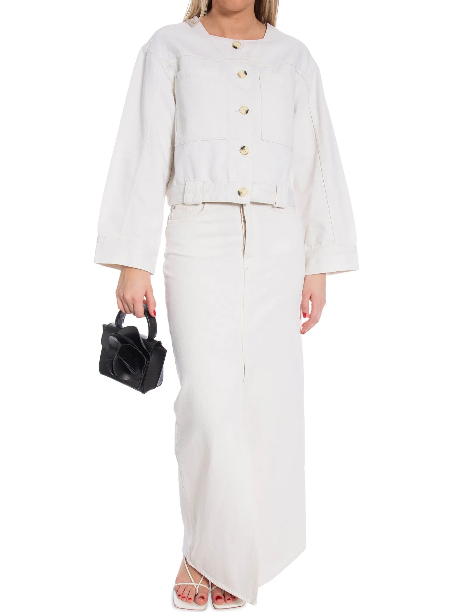 NORR Jacka Ninni Denim Whitewash^ Jackor & Kappor