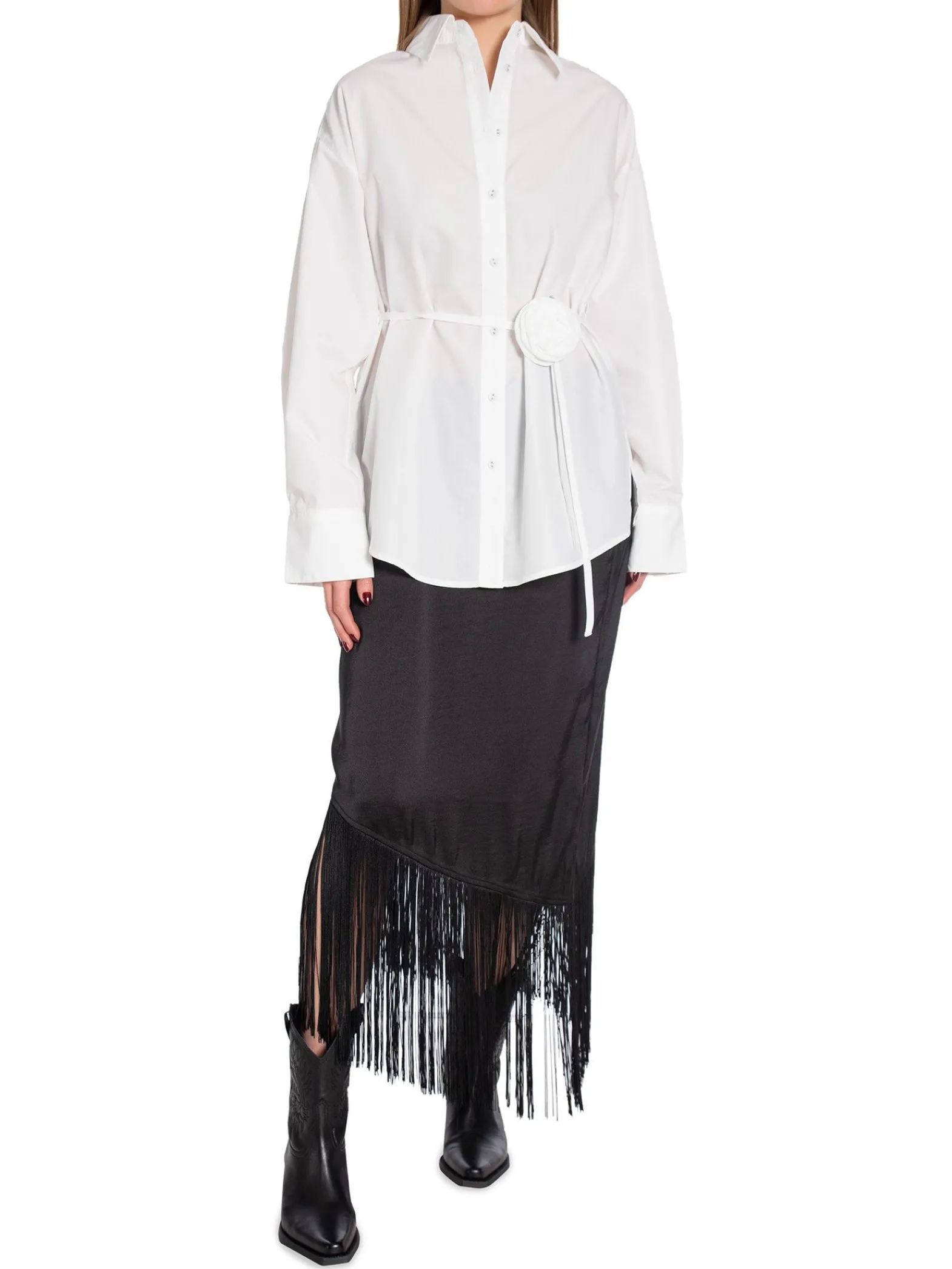 NORR Skjorta Mona Solid Solid White^ Skjortor