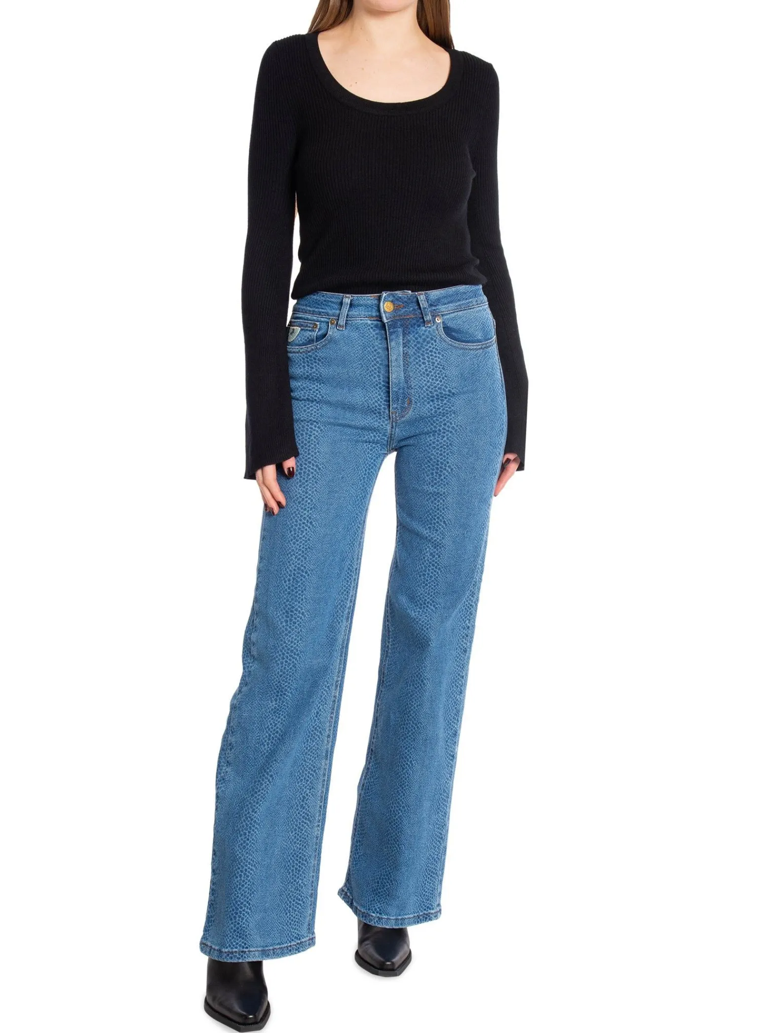 NORR Topp Sherry Knit Black^ Blusar