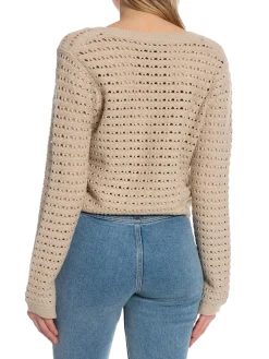 NORR Troja Crome Knit Cardigan Melange^ Tröjor & Koftor