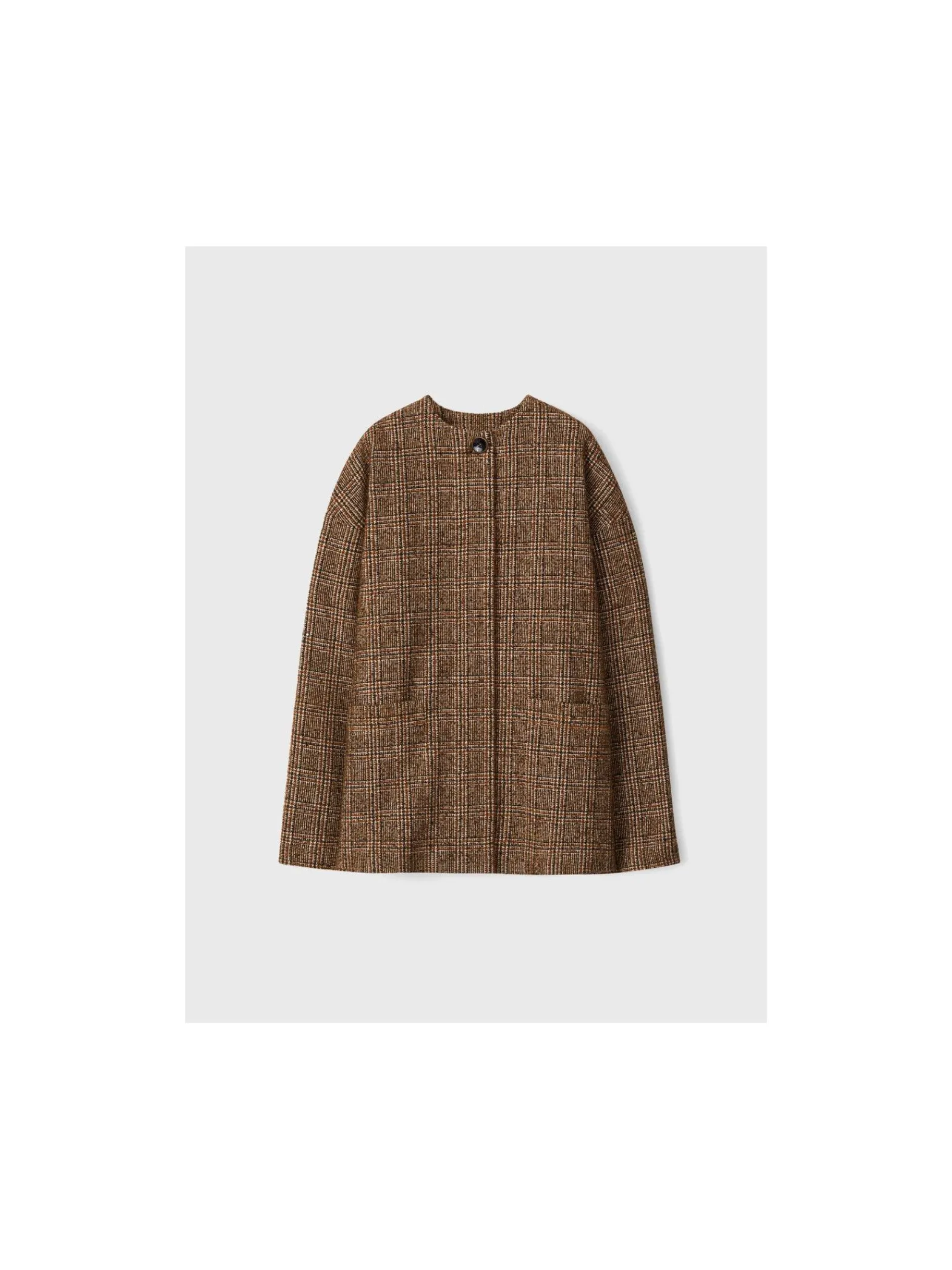 Rodebjer Jacka Dorila Check Caramel Brown^ Jackor & Kappor