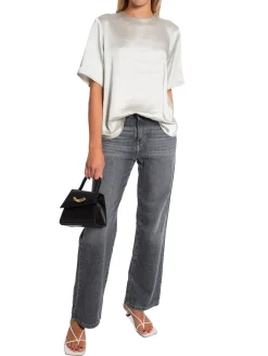 Samsøe Samsøe Samsoe Samsoe Topp Denise Ss White Onyx^ Toppar