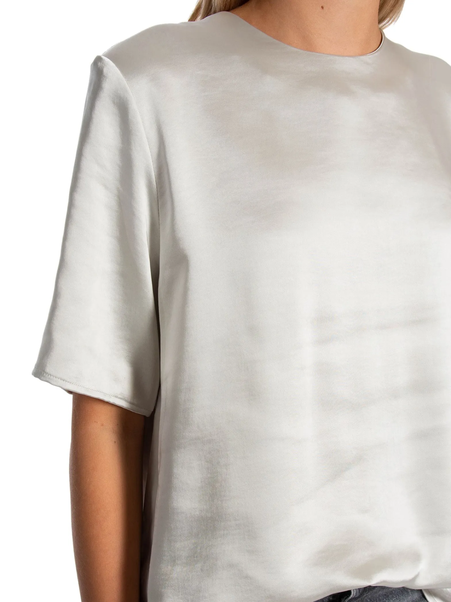 Samsøe Samsøe Samsoe Samsoe Topp Denise Ss White Onyx^ Toppar