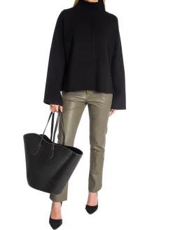 Second Female Troja Stinna Knit Black^ Tröjor & Koftor