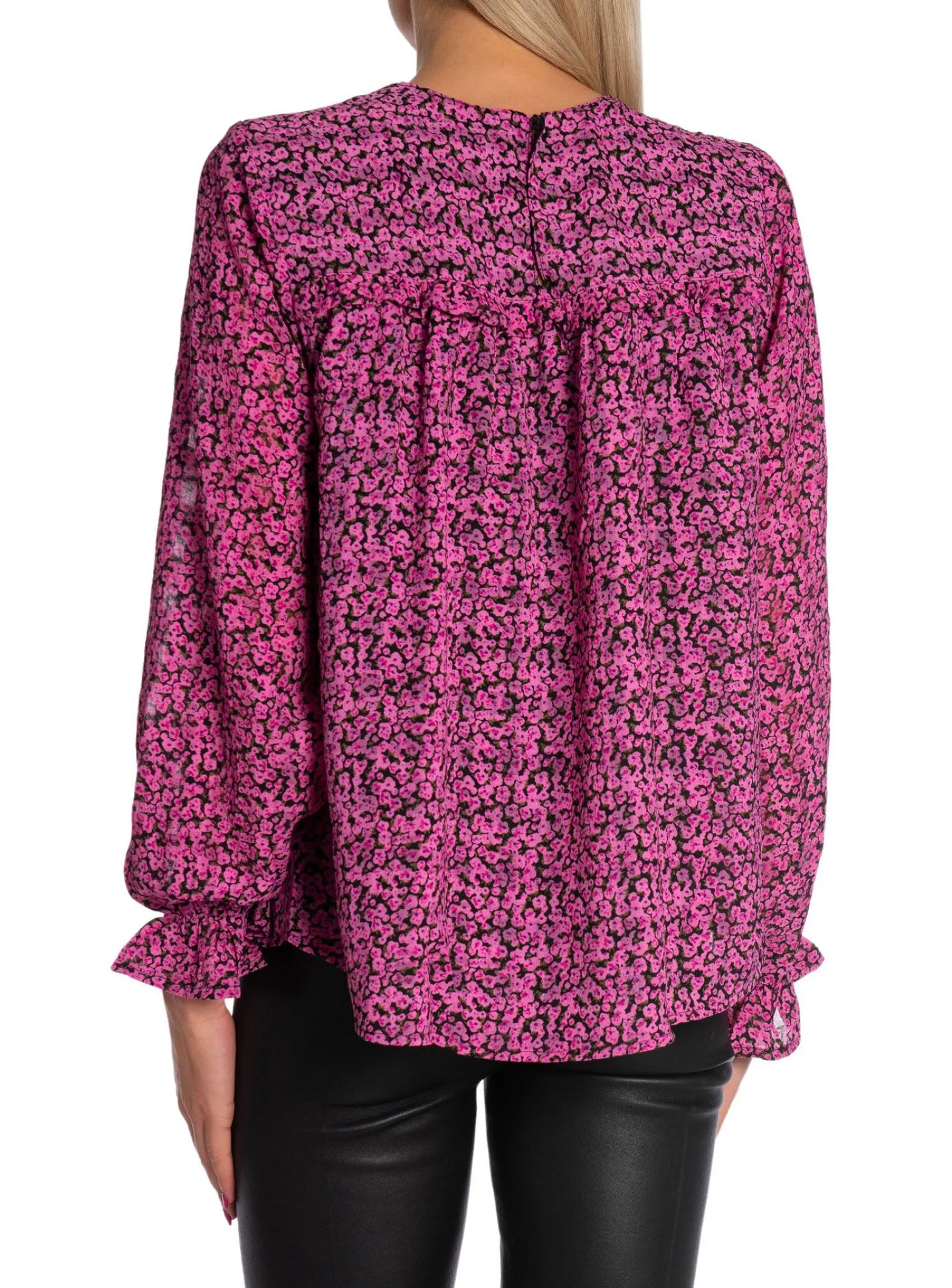 Selected Femme Blus Quira Phlox Pink^ Blusar