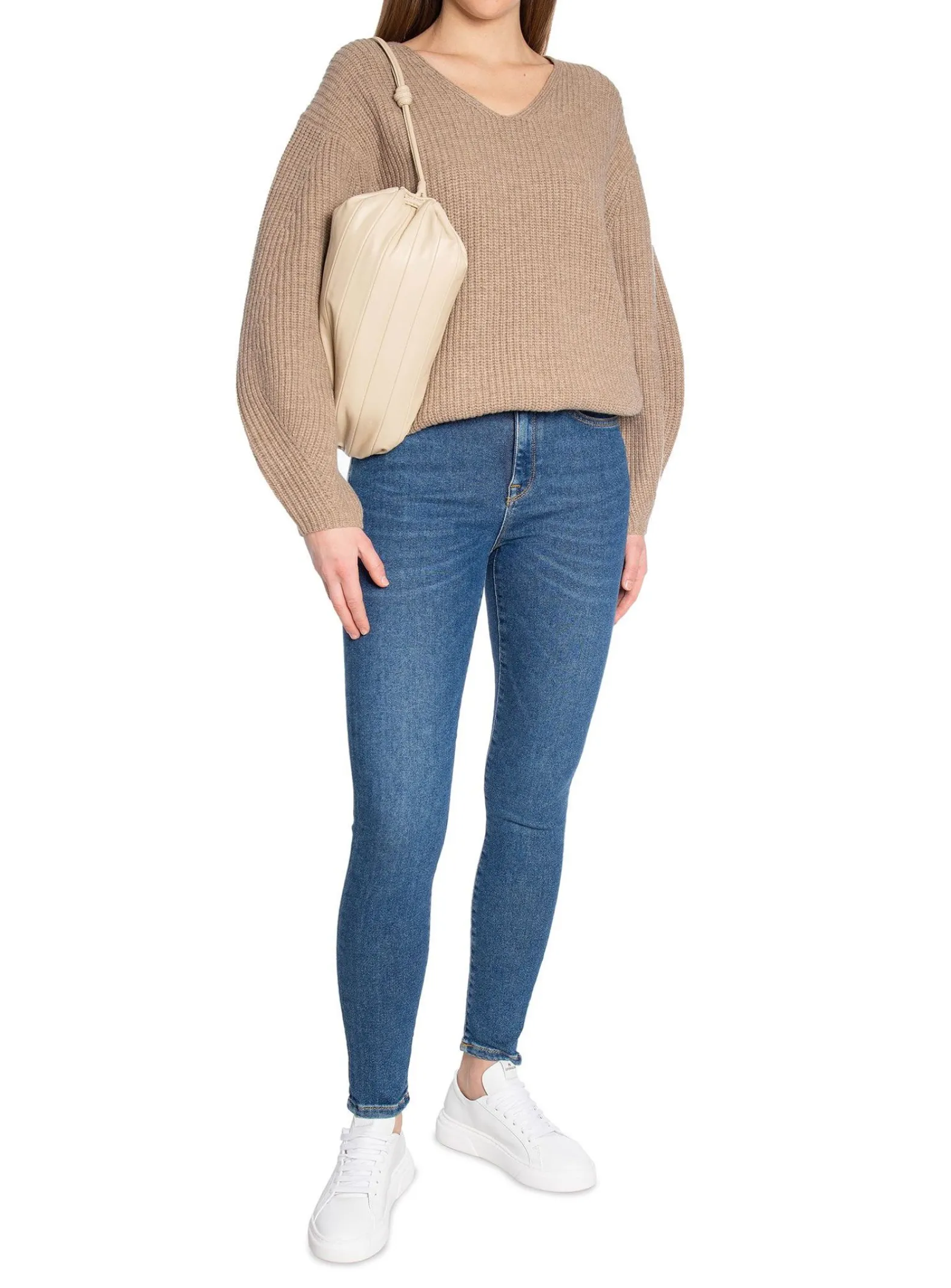 Selected Femme Jeans Sophia Mw Skinny Dark Blue^ Jeans