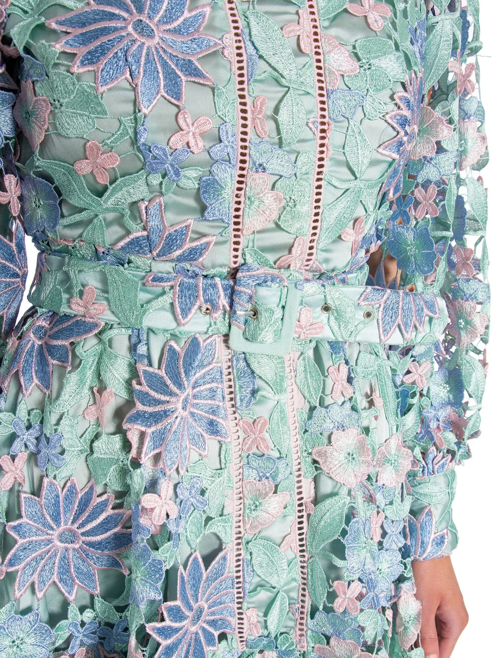 Selected Femme Klanning Siljablue Heron/ Multi^ Klänningar