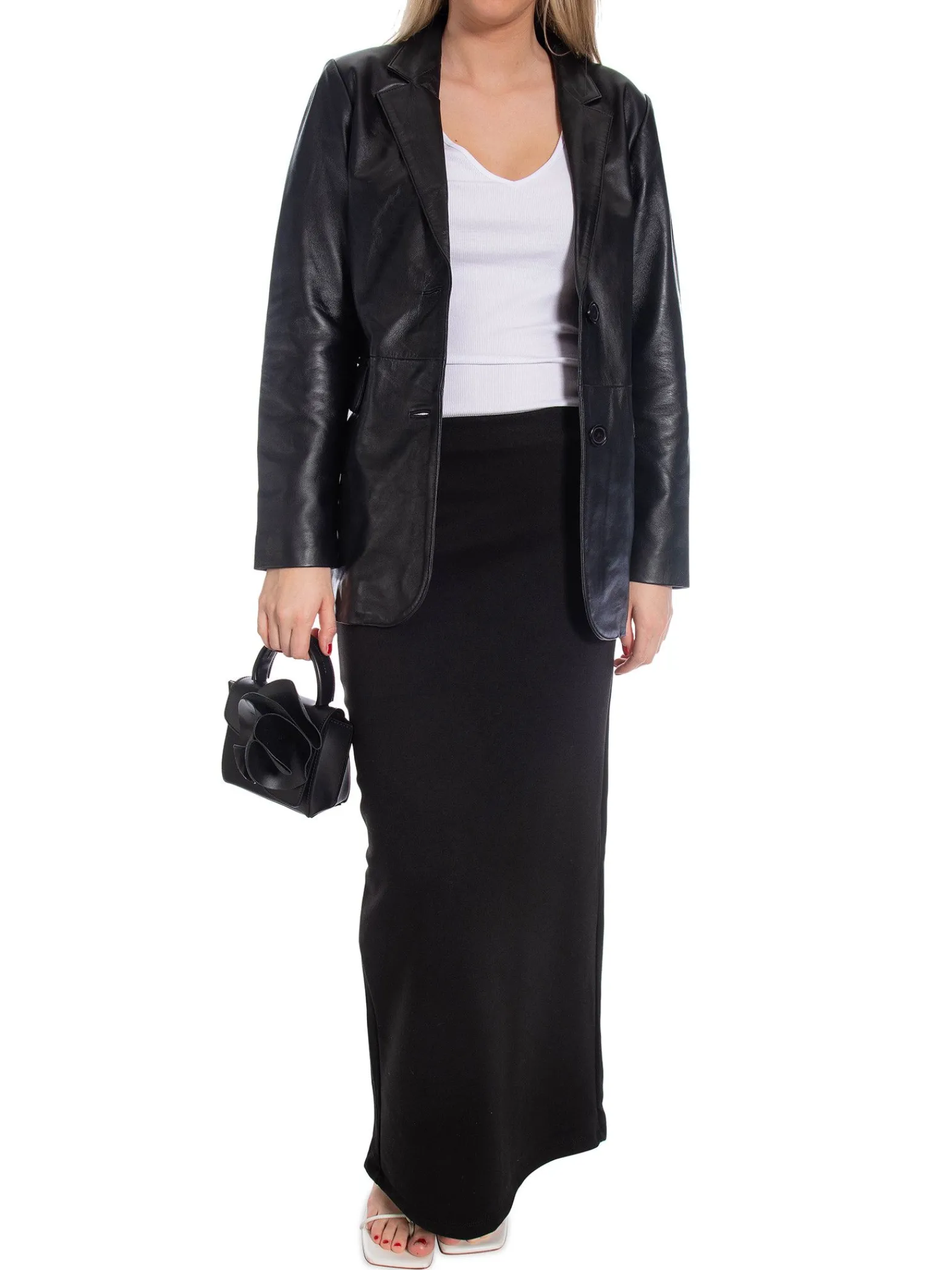 Selected Femme Linne Dianna Bright White^ Linnen