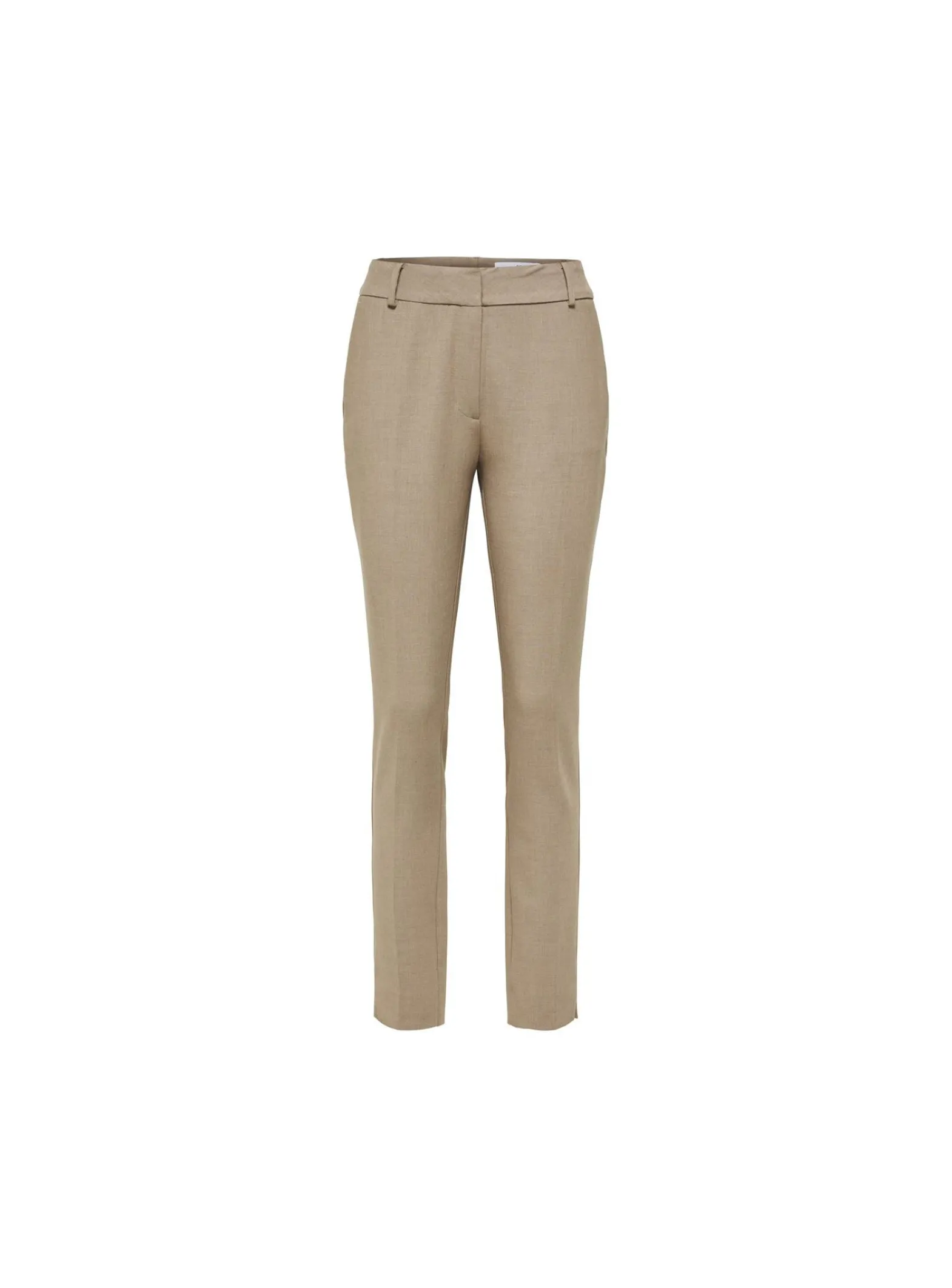 Selected Femme Slim Byxa Rita Mw Camel /Melange^ Byxor
