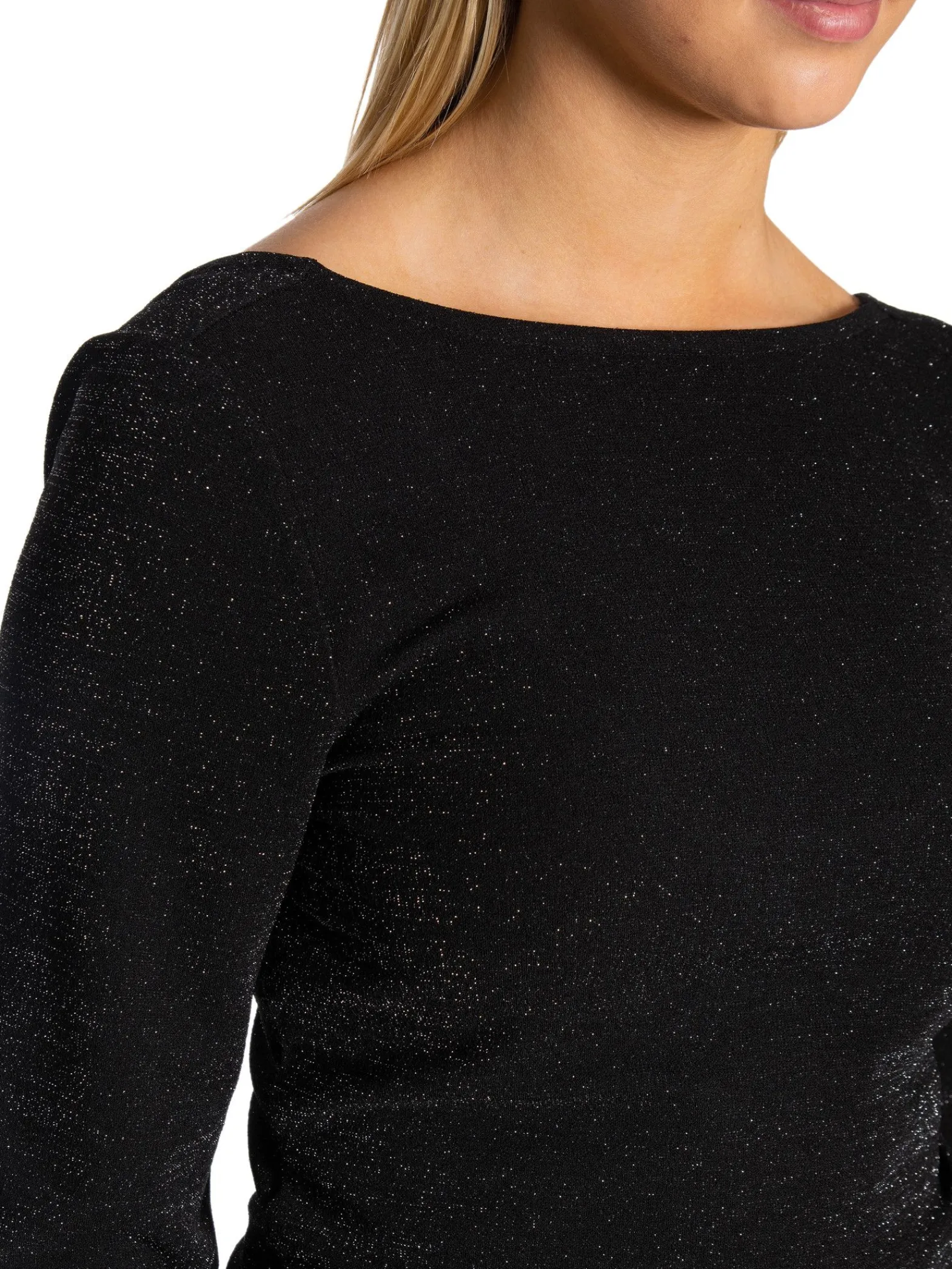 Selected Femme Topp Frue Ls Scoop Back Black^ Toppar