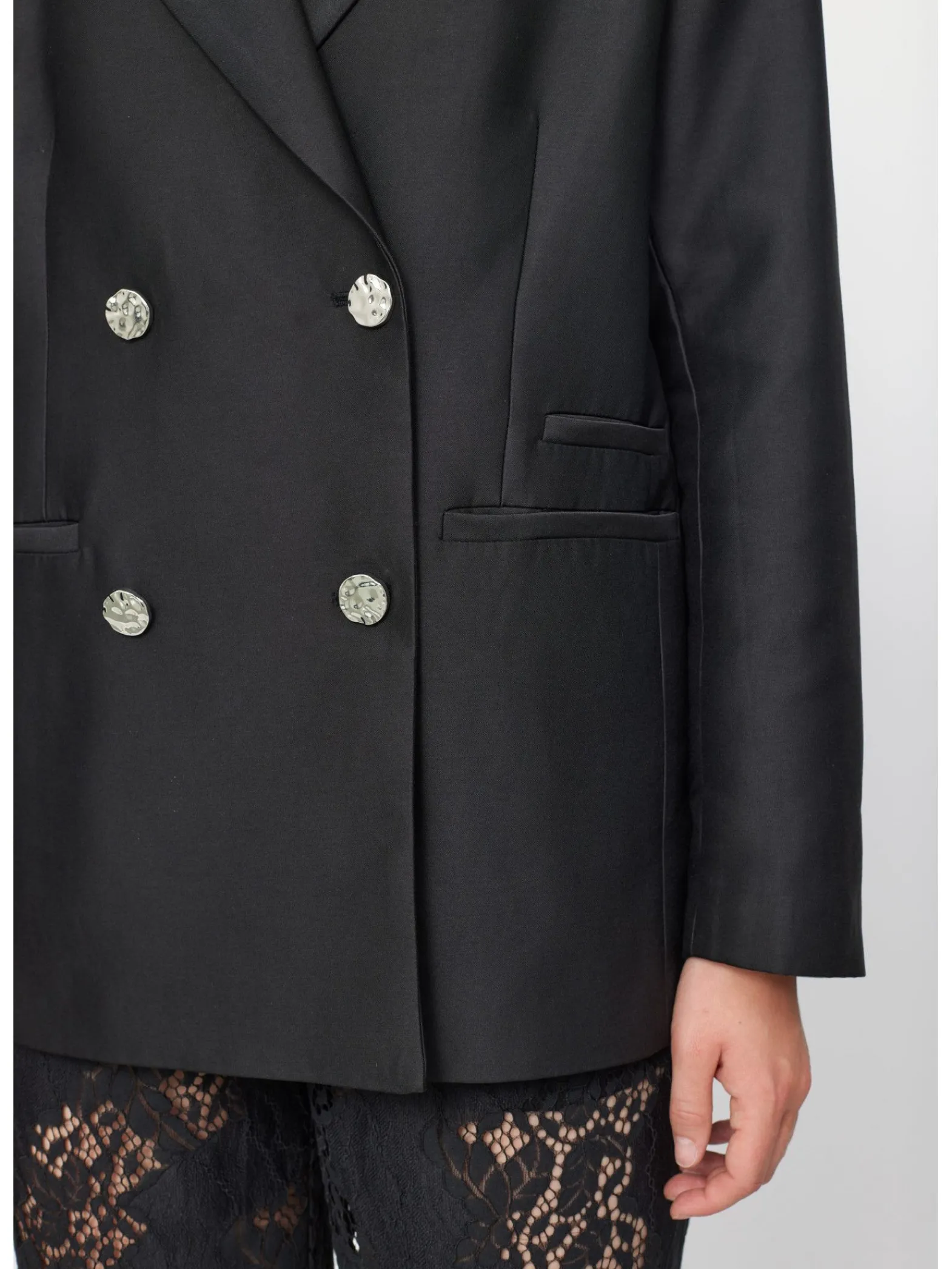 Soft Rebels Kavaj Kalisia Loose Black^ Kavajer