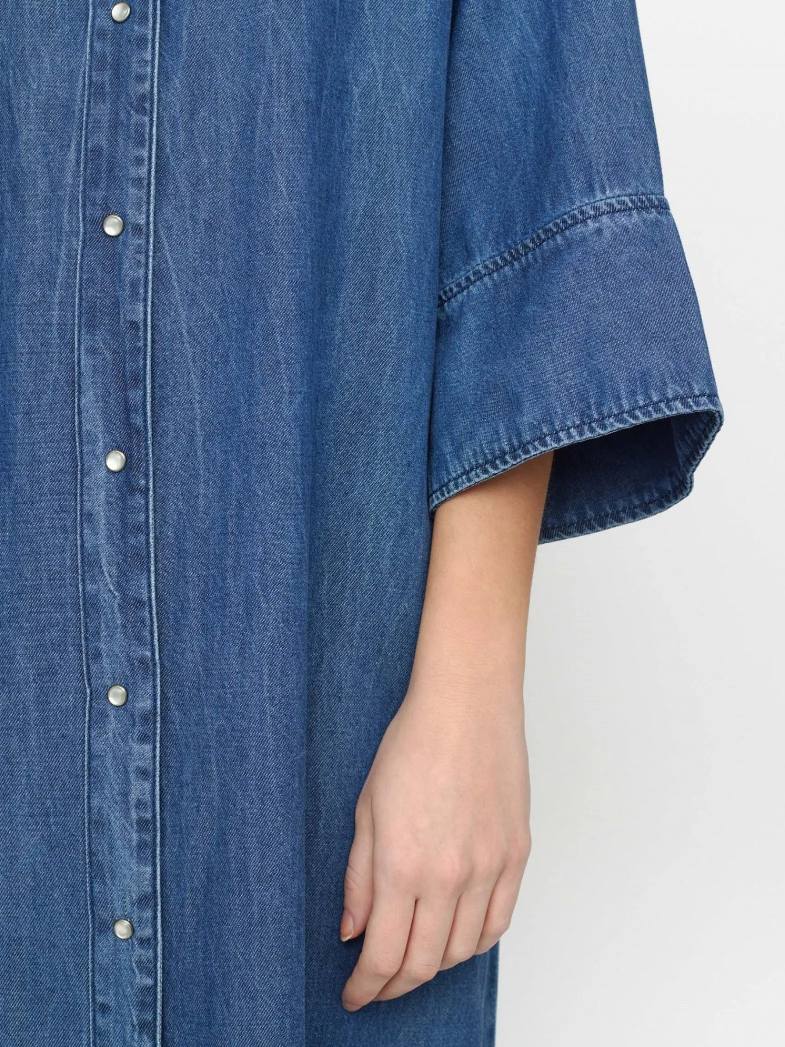 Soft Rebels Klanning Azalea Light Blue Wash^ Klänningar