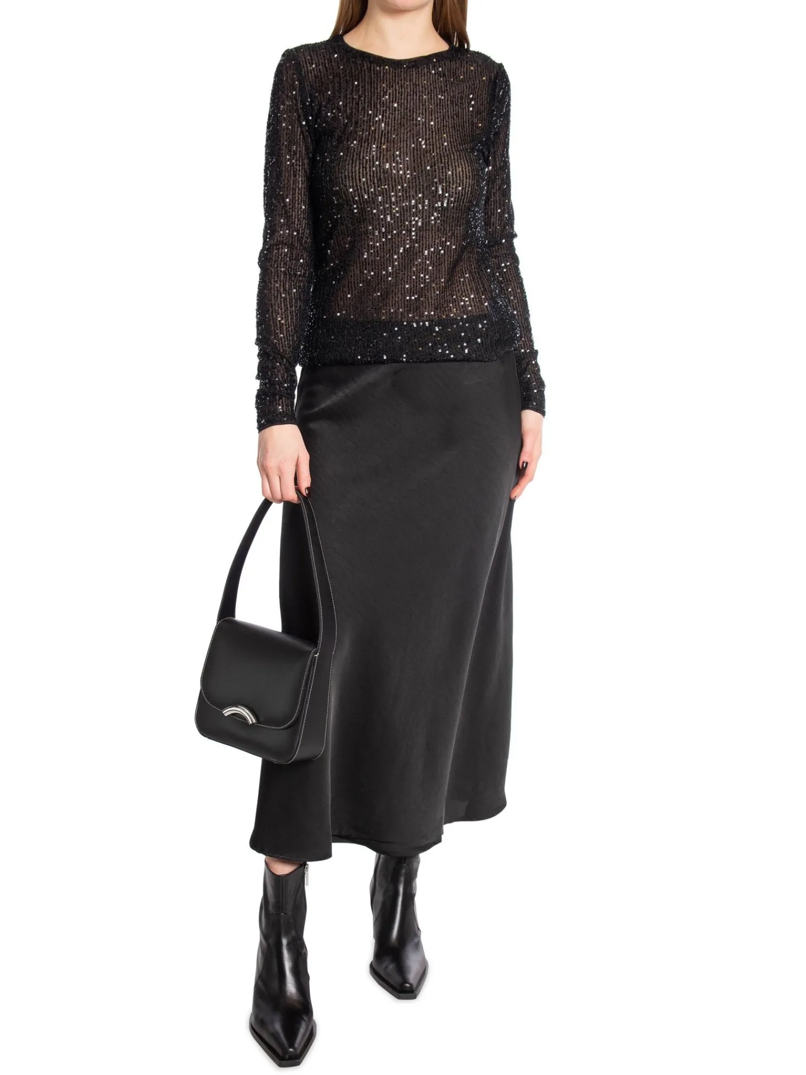 Soft Rebels Topp Viana Black^ Blusar