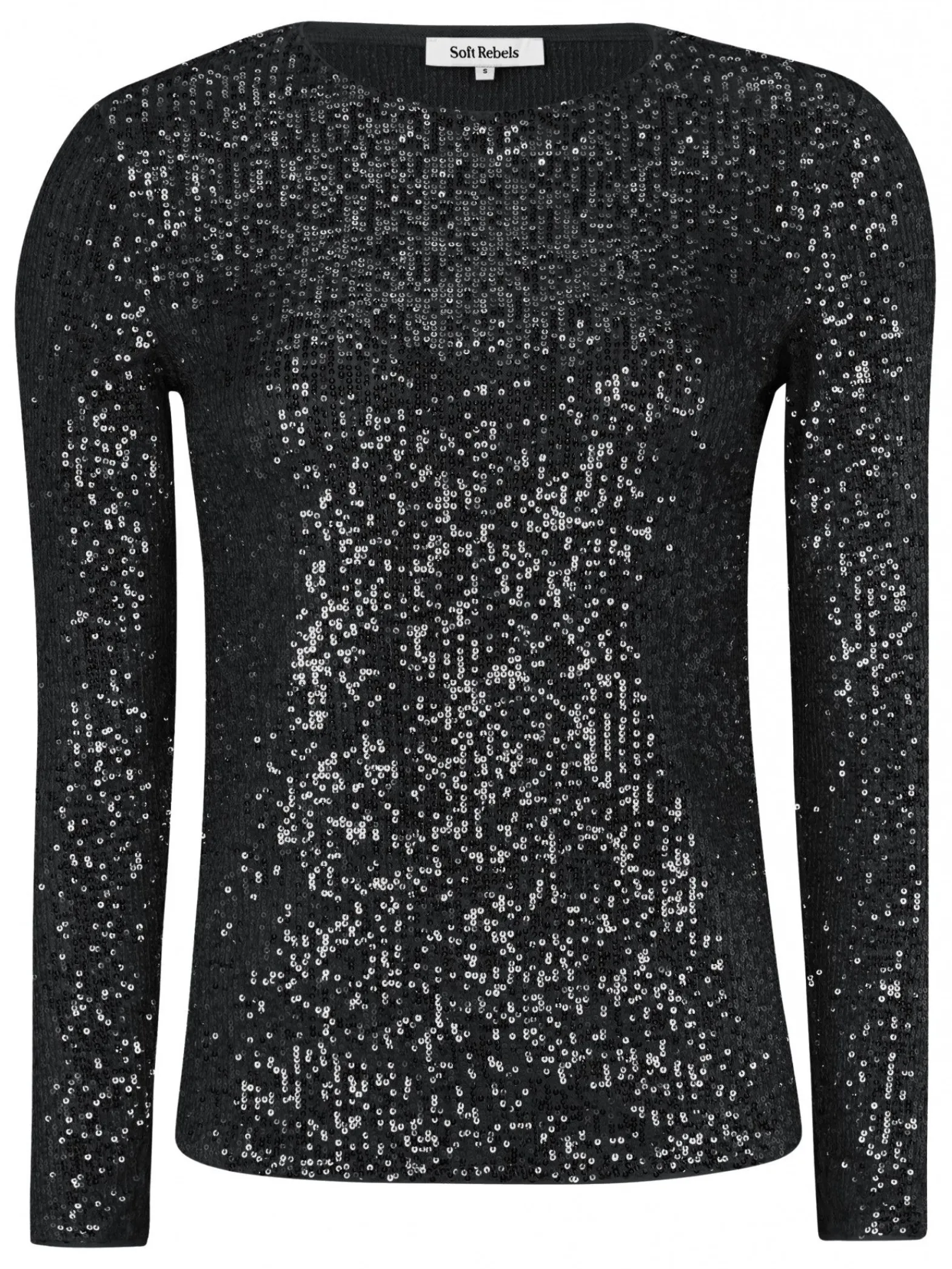 Soft Rebels Topp Viana Black^ Blusar