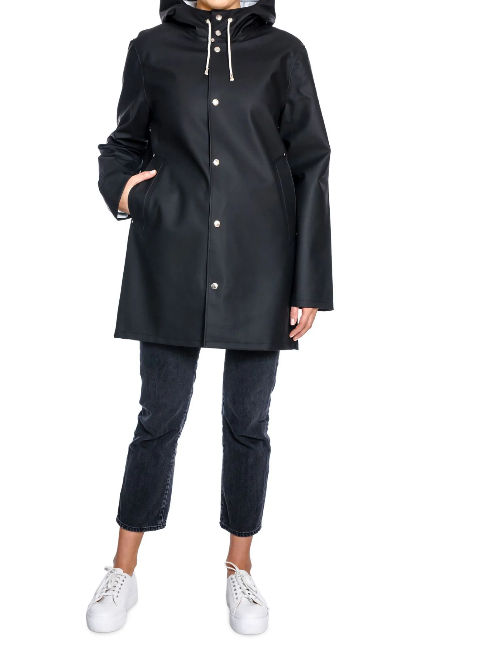 Stutterheim Regnjacka Stockholm Black^ Jackor & Kappor