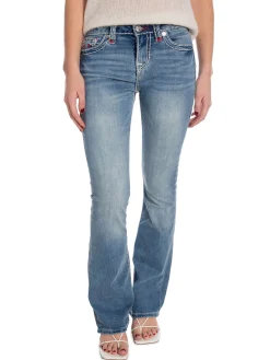 True Religion Jeans Becca Mid Rise Boot Cut Super Medium Wash^ Jeans