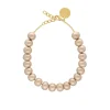 Vanessa Baroni Halsband Small Beads Short Champagne Pearl^ Smycken