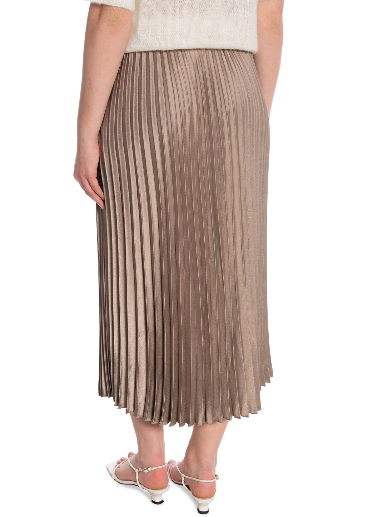 Y.A.S Kjol Yasceline Hw Midi Skirt Noos Fungi^ Kjolar