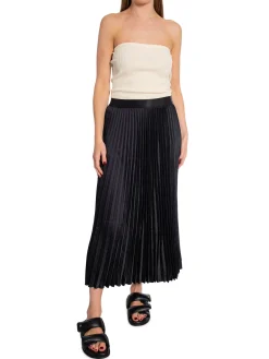 Y.A.S Kjol Yasceline Hw Midi Black^ Kjolar