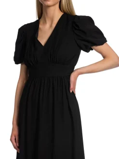 Y.A.S Klanning Yasclema Midi Dress Black^ Klänningar