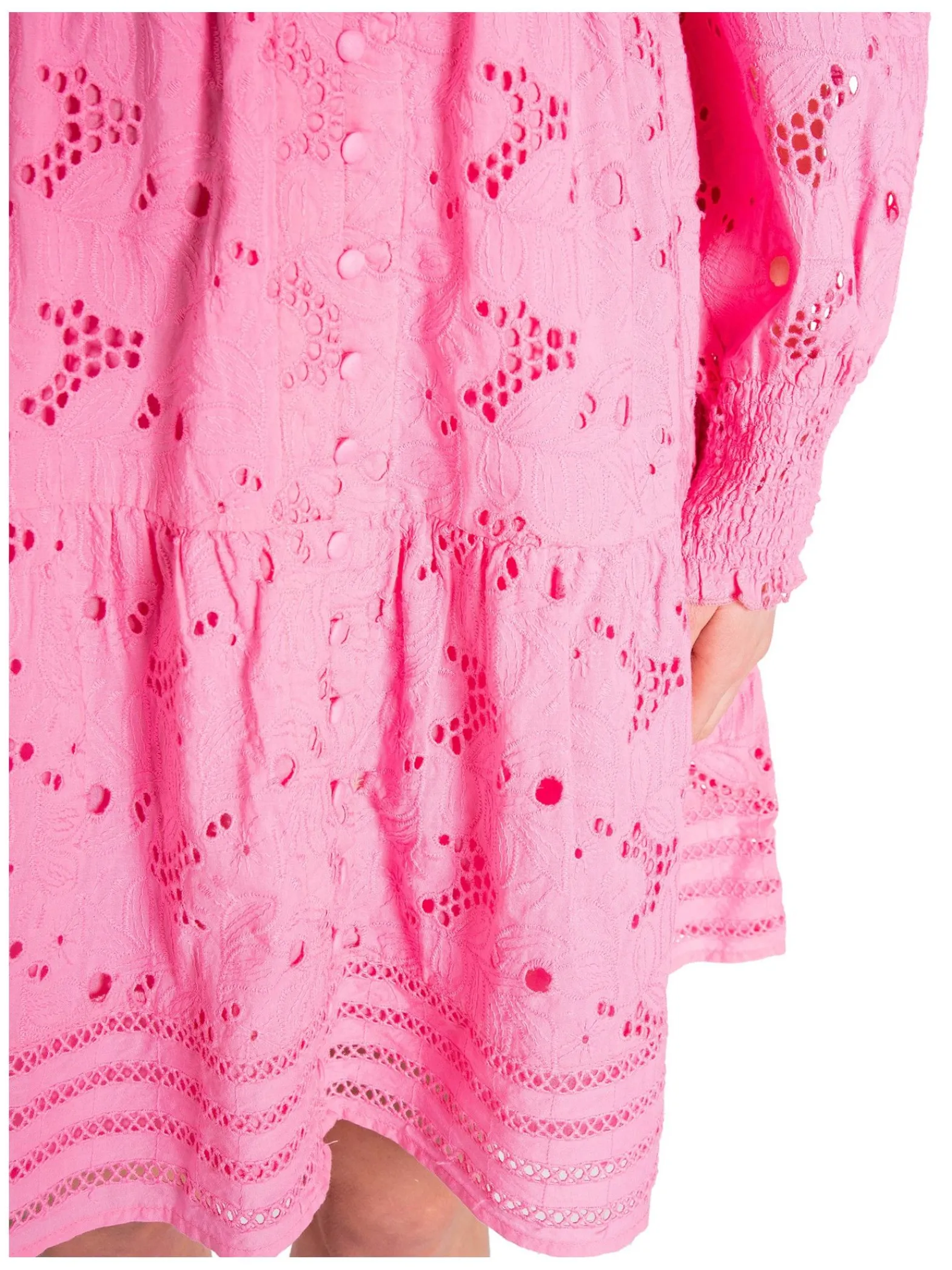 Y.A.S Klanning Yasmellanie 3/4 Aurora Pink^ Klänningar