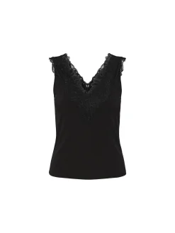 Y.A.S Linne Yaslori Sl Lace Black^ Toppar