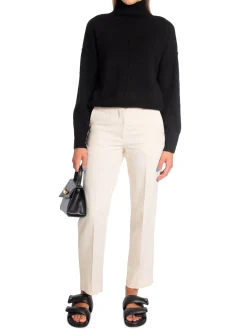 Y.A.S Yas Troja Yasbalis Ls High Neck Knit Black^ Tröjor & Koftor