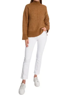 Y.A.S Yas Troja Yasnelloseam Ls Knit Pullover Rubber W Melange^ Tröjor & Koftor
