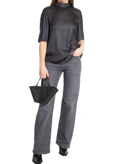 YAYA Topp Turtle With Puff Sleeve Phantom^ Toppar