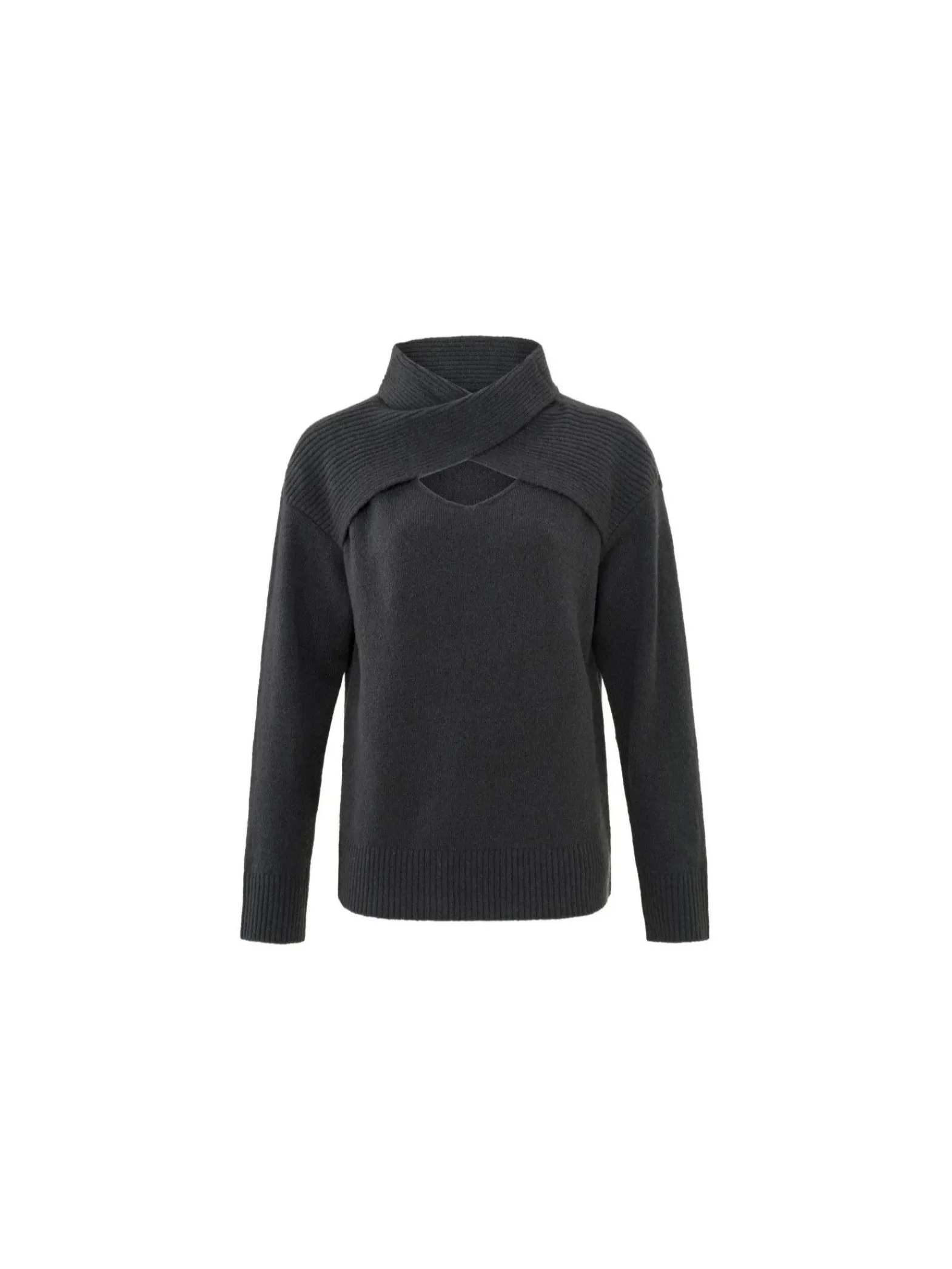 YAYA Troja Open Neckline Phantom^ Tröjor & Koftor